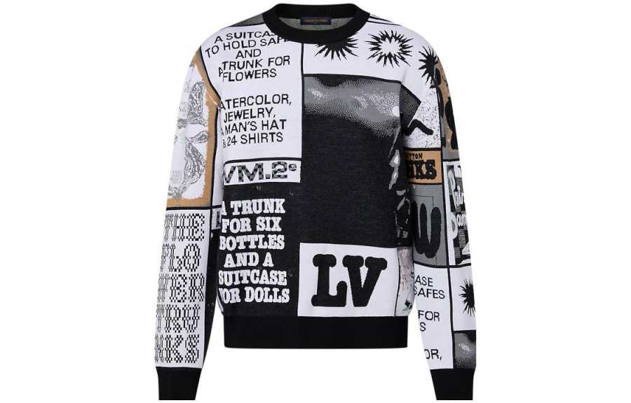 LOUIS VUITTON LOUIS VUITTON Pre Owned 2010s Fanzine Top