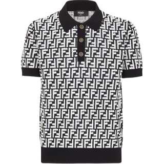 FENDI SS24 Knitwear Men's Black