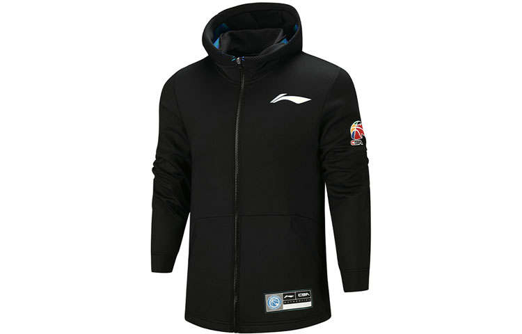 Li-Ning Li Ning Sports Basketball Collection Jacket Men's Standard Black