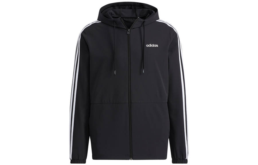 Adidas Neo Jackets Men's Black Hooded Moderate Other