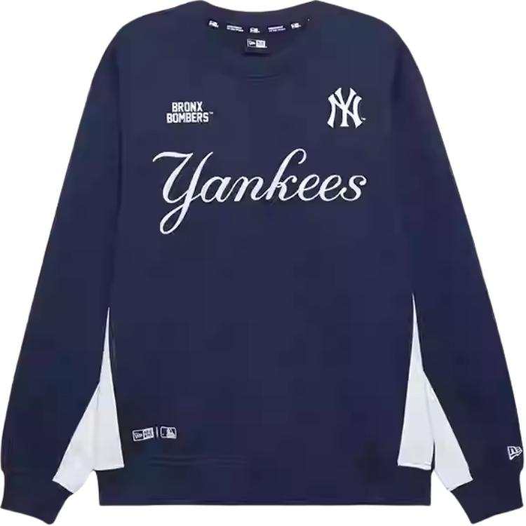 New Era x MLB Sweatshirt Unisex Navy Blue