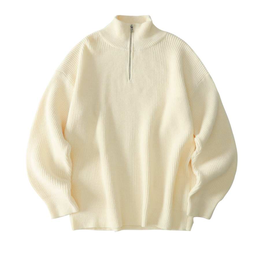 Tre Club Knitwear Unisex Turtleneck Thickened A Line