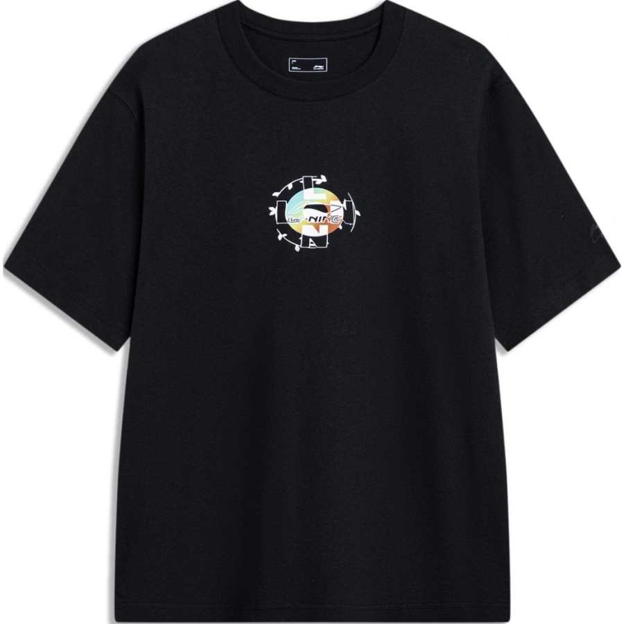 Li-Ning Li Ning Sports Life Collection T Shirt Men's Black