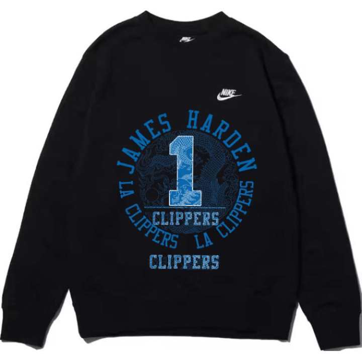 Nike Nike Sweatshirts Unisex Black Crew Neck Moderate Regular