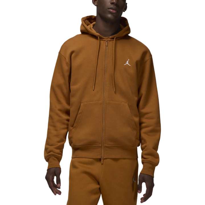 Jordan Jordan Brooklyn FleeceFull Zip Hoodie Sweatshirt Men's Desert Bronze