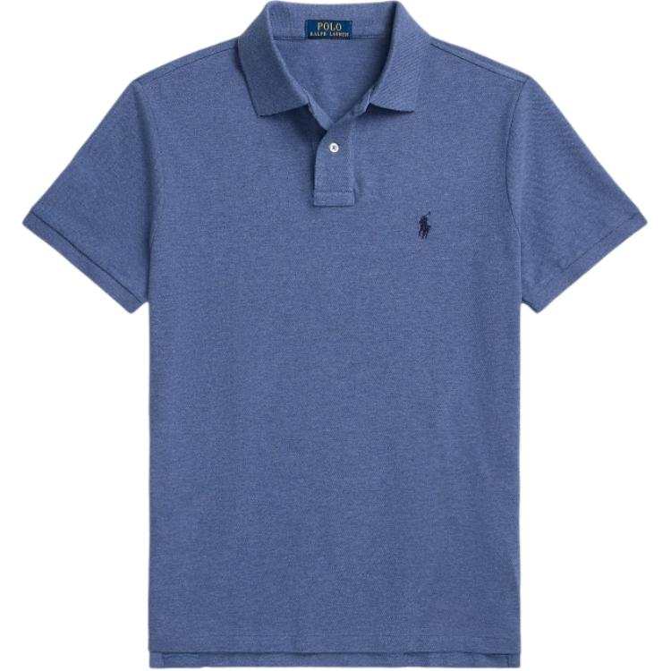 Polo Ralph Lauren FW24 Polo Shirt Men's Distressed Royal Blue