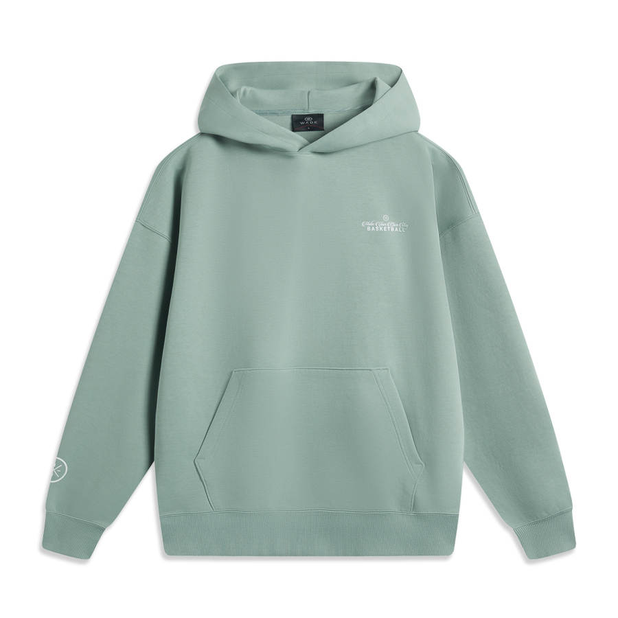 Li-Ning Li Ning Sweatshirt Men's Gray Foam Green