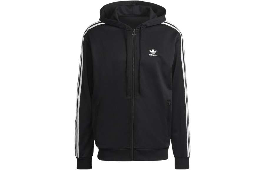 Adidas Originals Adicolor Jackets Men's Black Hooded Moderate Other