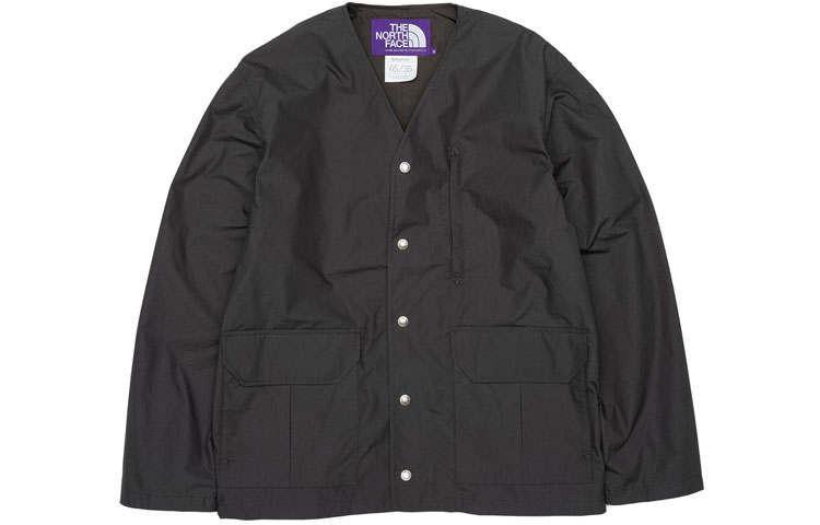 THE NORTH FACE PURPLE LABEL Jackets Unisex Dark Gray V Neck Moderate Other