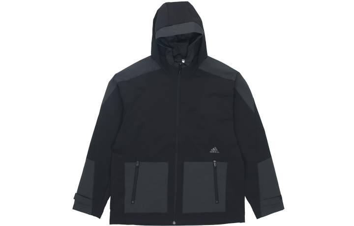Adidas Adidas Jackets Men's Black Hooded Moderate Other
