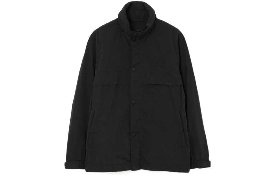 Burberry 【Previous Season】EKD logo button-up jacket