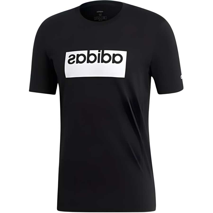 Adidas Adidas T Shirts Men's Black Crew Neck Moderate
