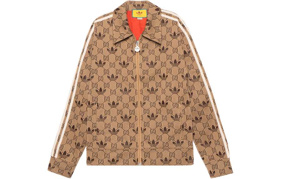 GUCCI X Adidas Gg Trefoil Zip Jacket