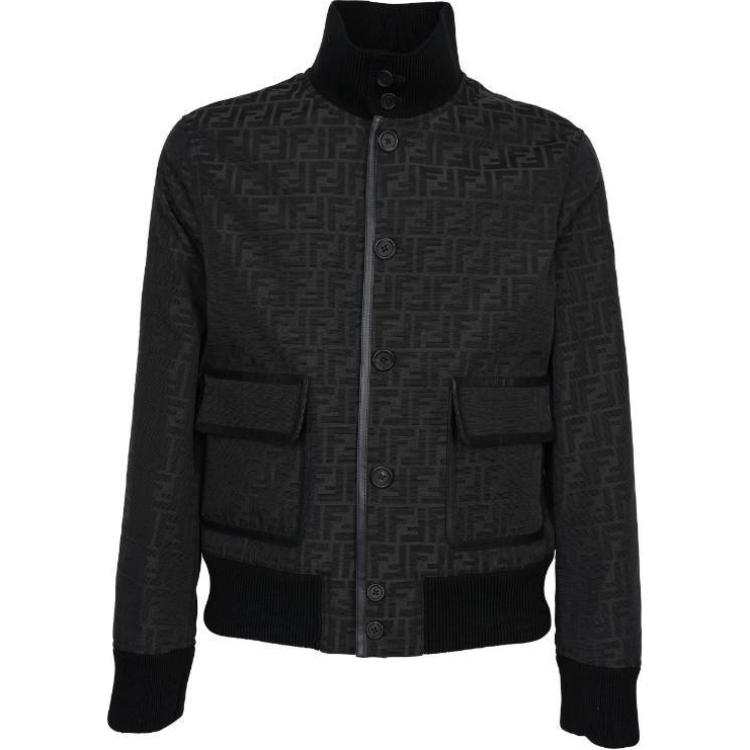 FENDI FW22 Jackets & Coats Men's Black