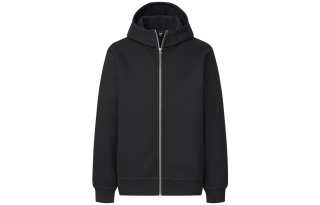 UNIQLO Jackets Men's Black Hooded Moderate Other