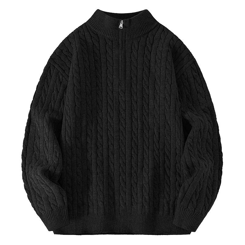 MINISO Knitwear Unisex Crew Neck Moderate Cardigan