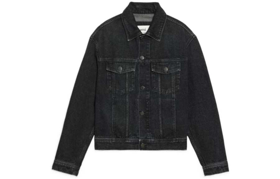 AMIPARIS AMIPARIS Jackets Men's Black Lapel Moderate Other