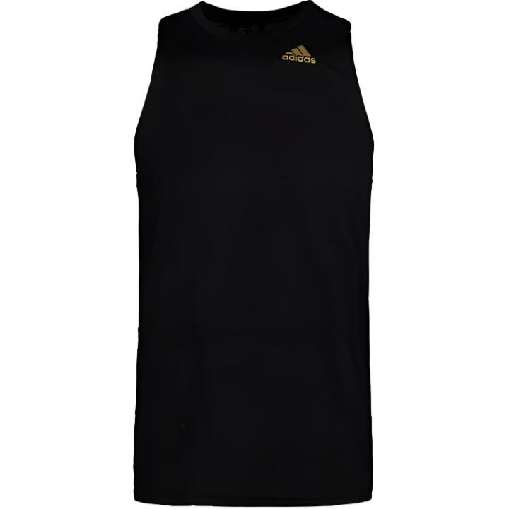 Adidas Adidas Tank Tops Men's Black Crew Neck Moderate Other