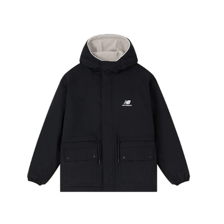 New Balance New Balance Jackets Men's Black Hooded Moderate Other