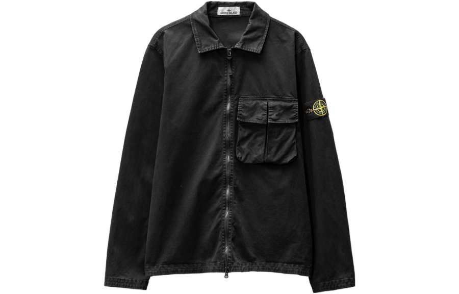 STONE ISLAND Jackets & Coats Men's Black