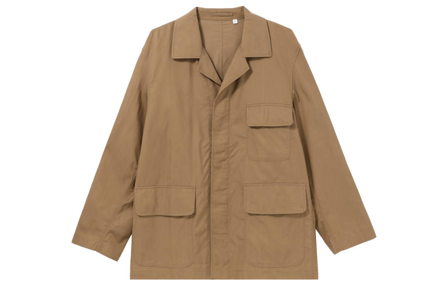 UNIQLO Jackets Men's Brown Lapel Moderate Other