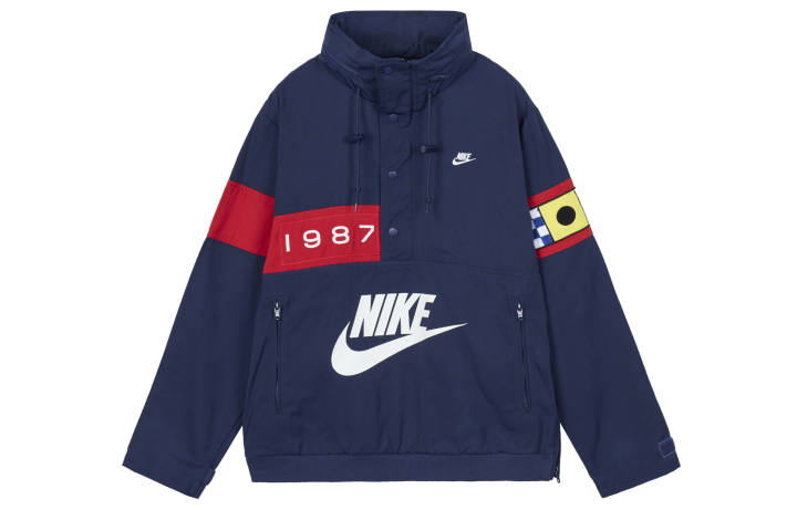Nike Nike Jackets Men's Dark Blue Hooded Moderate Other