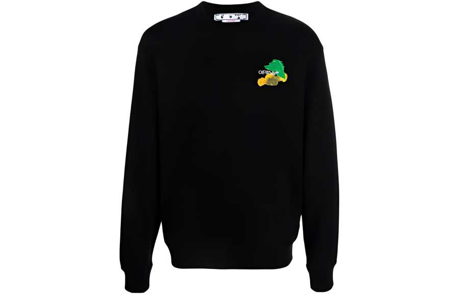 OFF-WHITE OFF WHITE Brush Arrows Skate Crewneck