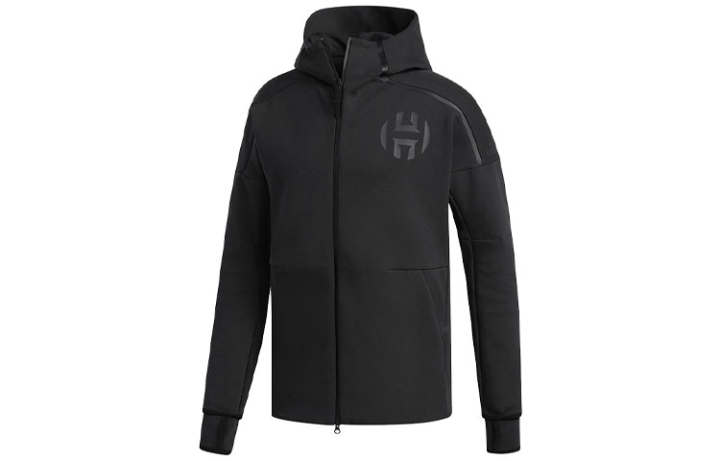 Adidas Adidas Jackets Men's Black Hooded Moderate Other