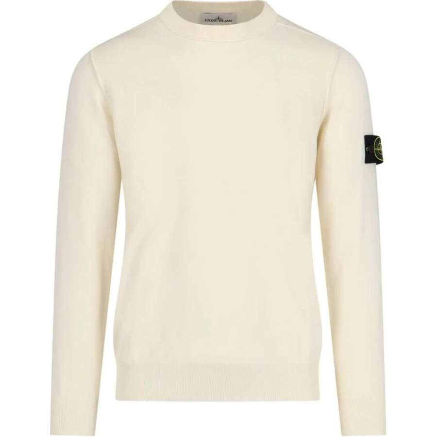 STONE ISLAND Compass Patch Crewneck Jumper