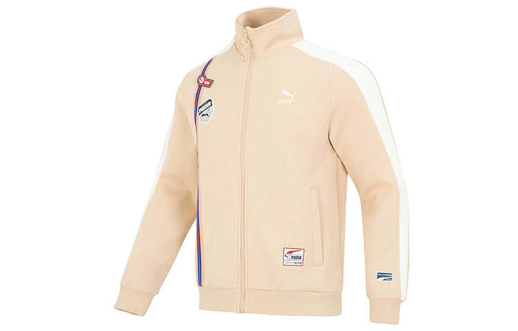 PUMA PUMA Team Badge Jacket Men's Khaki