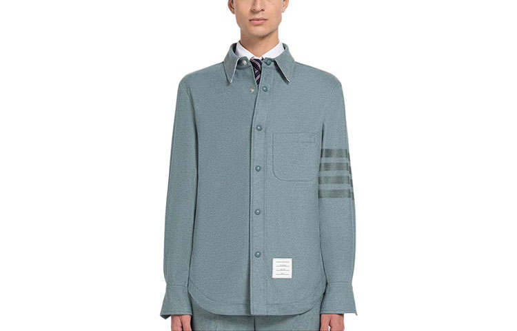 THOM BROWNE Thom Browne 4-Bar shirt jacket