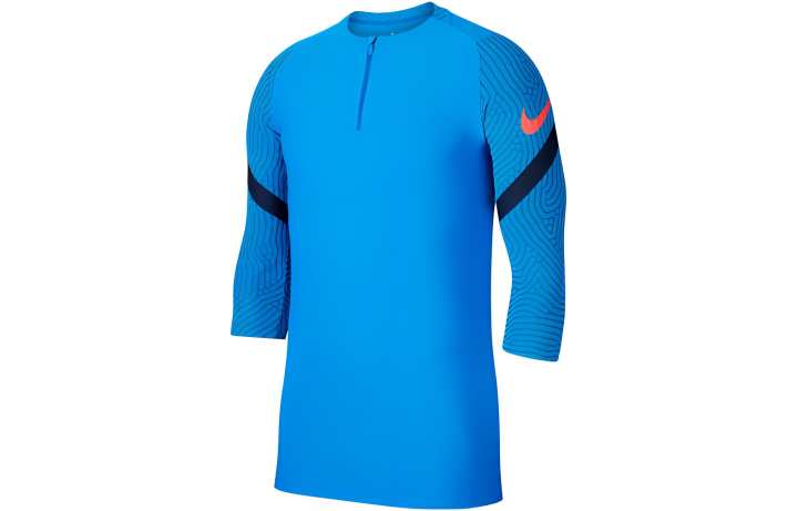 Nike Nike T Shirts Men's Blue Crew Neck Moderate Straight Fit