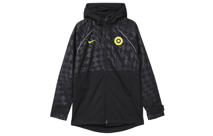 Nike Nike Jackets Men's Black Yellow Hooded Moderate Other