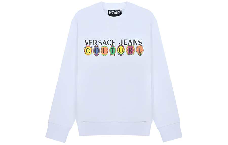 VERSACE JEANS COUTURE SS21 Sweatshirt Men's White