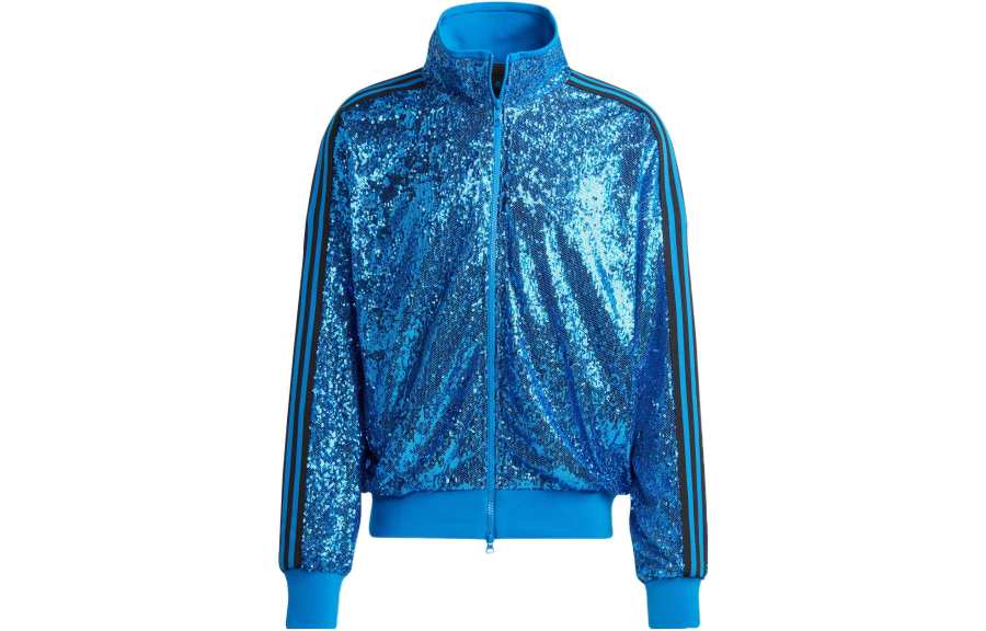 Adidas Originals Blue Version Collection Jacket Men's Bird Feather Blue