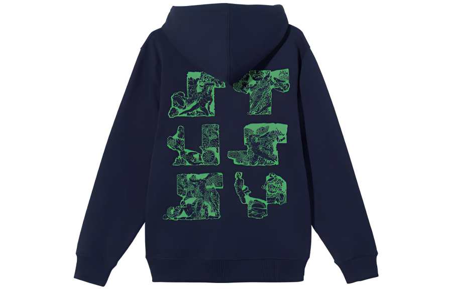 Stussy Sweatshirts Unisex Hooded Non Detachable Moderate