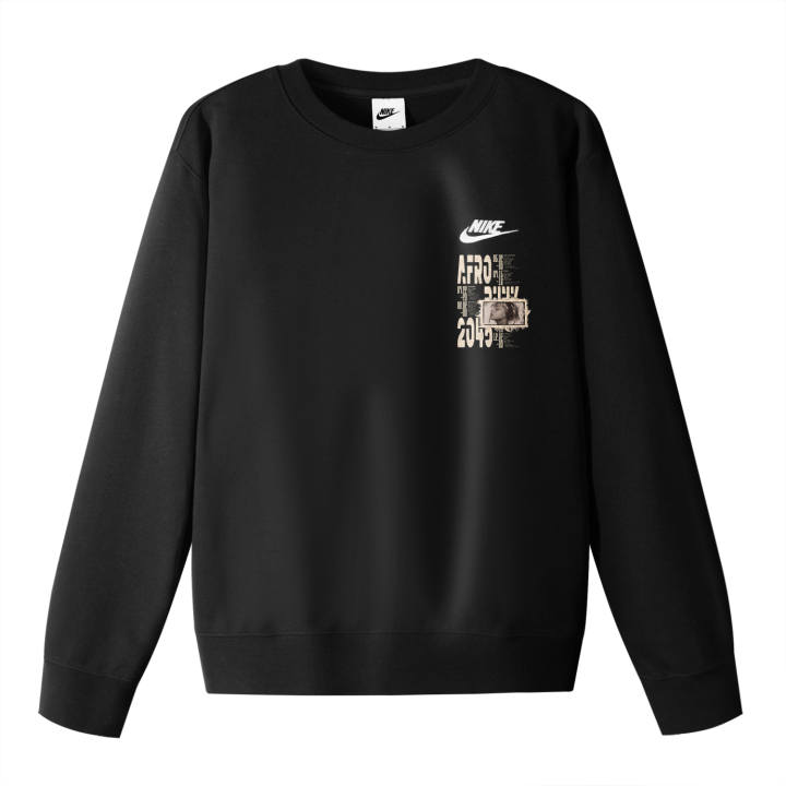 Nike Nike Dri Fit Sweatshirt Unisex Black