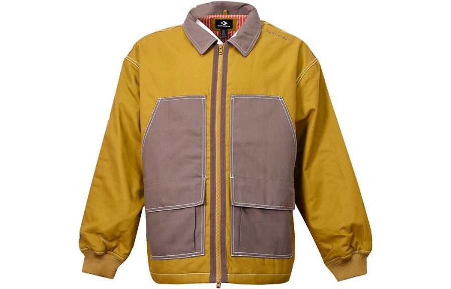 Converse Converse Jackets Unisex Wheat Lapel Moderate