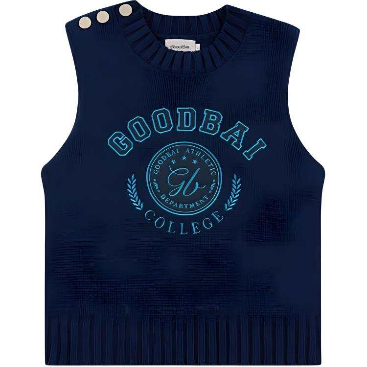 GOOD BAI Tank Tops Unisex Crew Neck Moderate Other