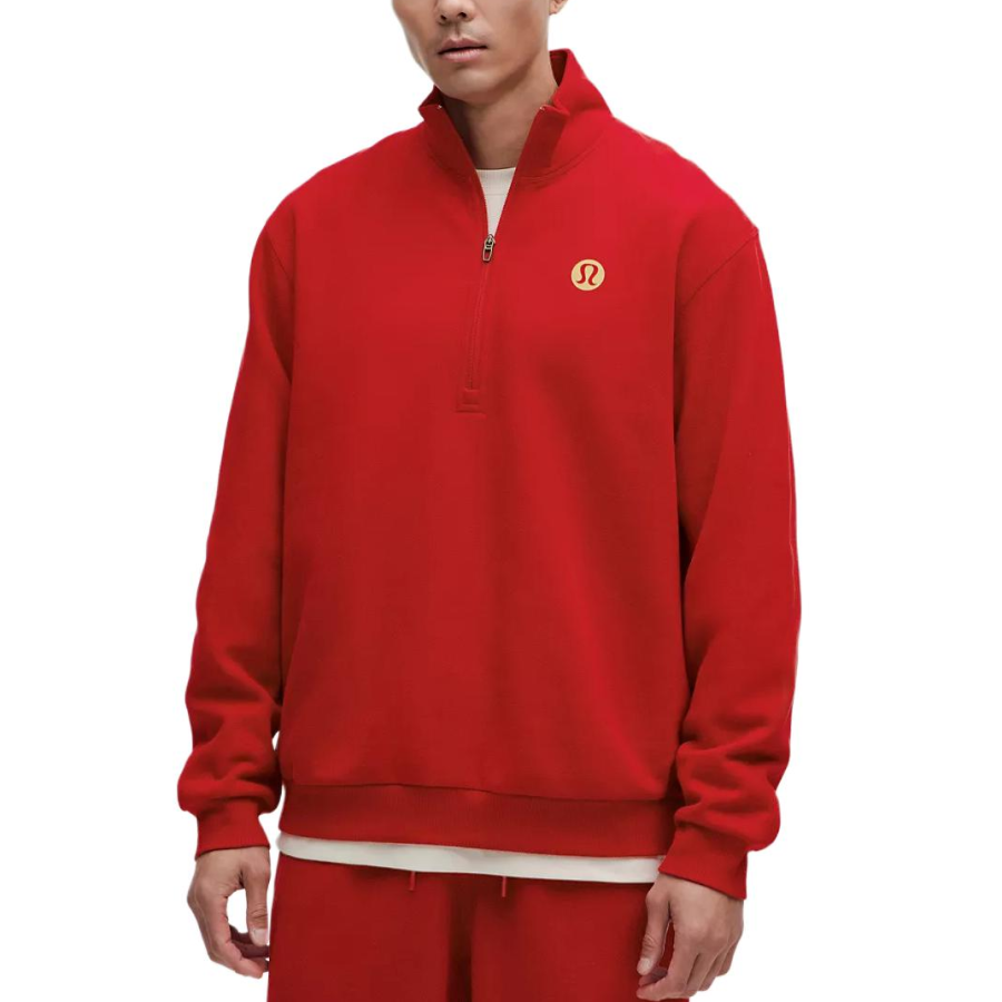 Lululemon Lululemon Steady State Sweatshirt Men's Dark Red