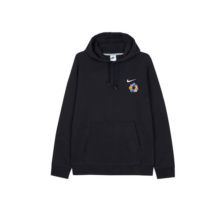 Nike Nike Sweatshirts Men's Black Hooded Moderate