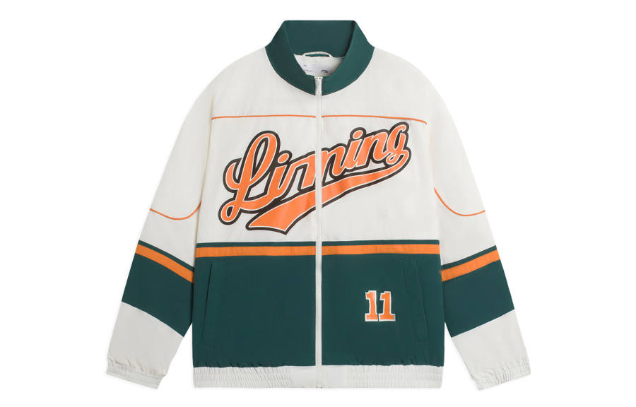 Li-Ning Li Ning Sports Fashion Collection Jacket Unisex Ivory