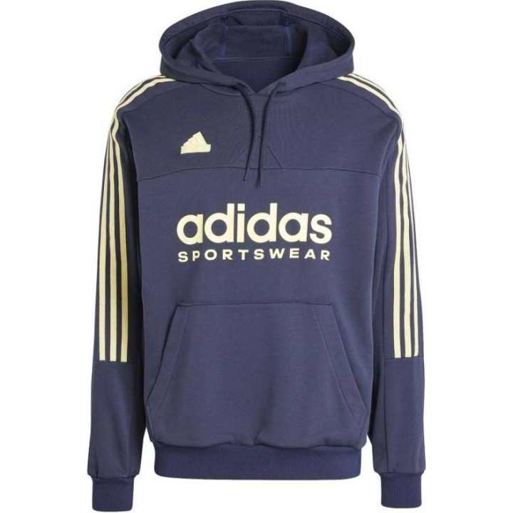 Adidas Adidas Clothing Sweatshirts Men's Blue Hooded Moderate