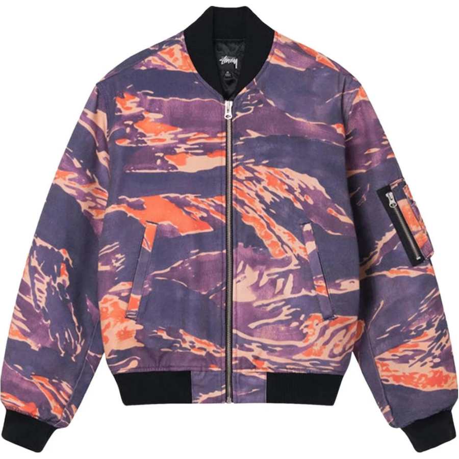 Stussy Stussy Tigris Canvas Bomber Jacket