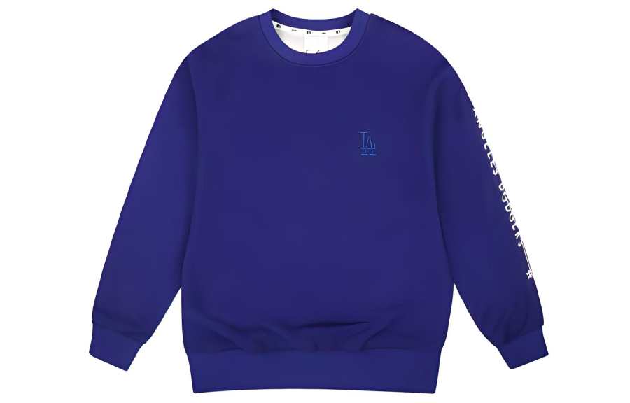 MLB MLB Fleece Lined Pullover Sweatshirt Men's Royal Blue
