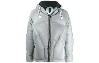 KHRISJOY 【Previous Season】drawstring hooded down jacket