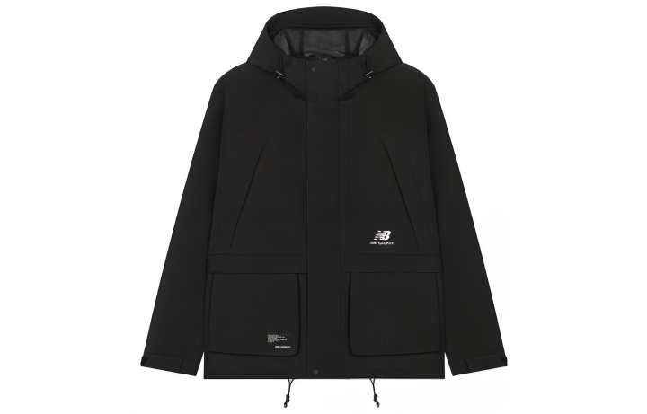 New Balance New Balance Jackets Men's Black Hooded Moderate Workwear