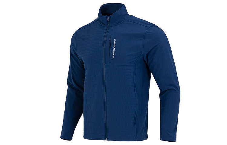 Under Armour Under Armour Jackets Men's Blue Stand Collar Moderate Other