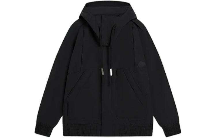 Li-Ning Li Ning Jackets Men's Black Hooded Moderate Other
