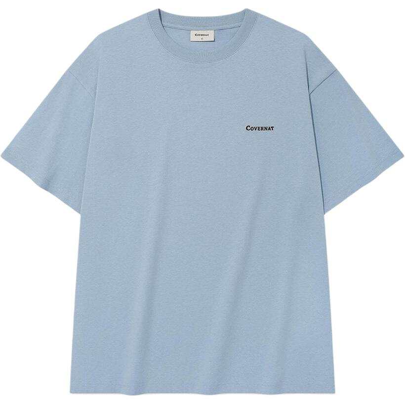 COVERNAT SS25 T Shirt Unisex Blue